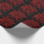 Brutale doodstraf cadeaupapier (Hoek)