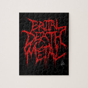 Brutale doodstraf legpuzzel