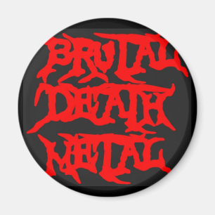 Brutale doodstraf magneet