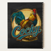 Brutale Haan Vintage Boerderij Planner (Achterkant)