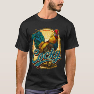 Brutale Haan Vintage Boerderij T-shirt