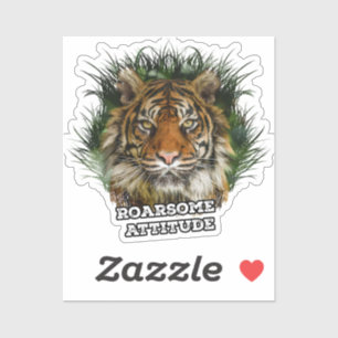 brutale houding sticker