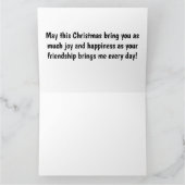 BRUTALE KERST GNOMES BESTE VRIENDEN KAART (Binnen)