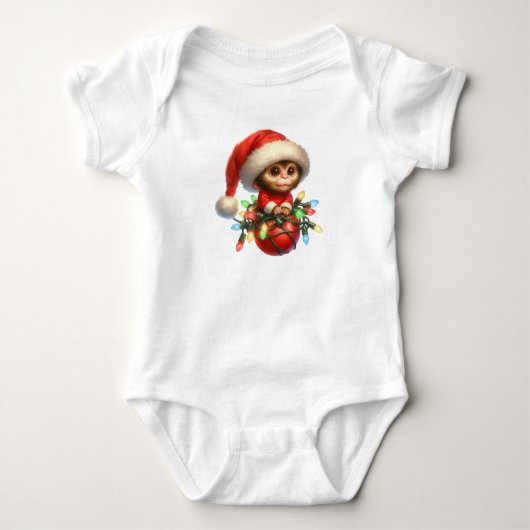 brutale kerstaap romper (Voorkant)