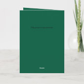 Brutale Kerstmis Shakespeare Citaten Kaart (Achterkant)