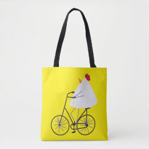 Brutale kip tote bag