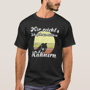 Brutale Kip Zonneondergang Geh Zu Meine Hühnern Fa T-shirt