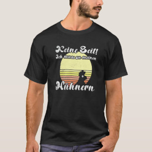 Brutale Kip Zonsondergang Moet Naar Mijn Kippen Sp T-shirt