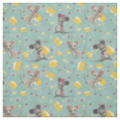 Brutale muizen en kaas stof (Swatch)