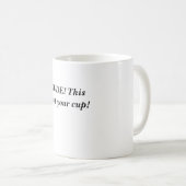 Brutale Muse "DUDE!" KoffieMok (Voorkant rechts)