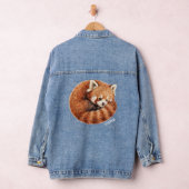 Brutale rode panda denim jacket (Hangar)