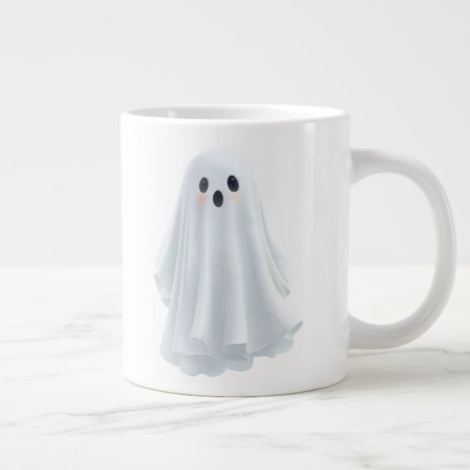 "Brutale Spookachtige Gloed" Grote Koffiekop (Rechts)