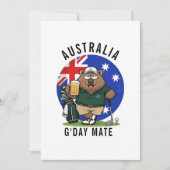 Brutale Wombat Bedankkaart (Voorkant)