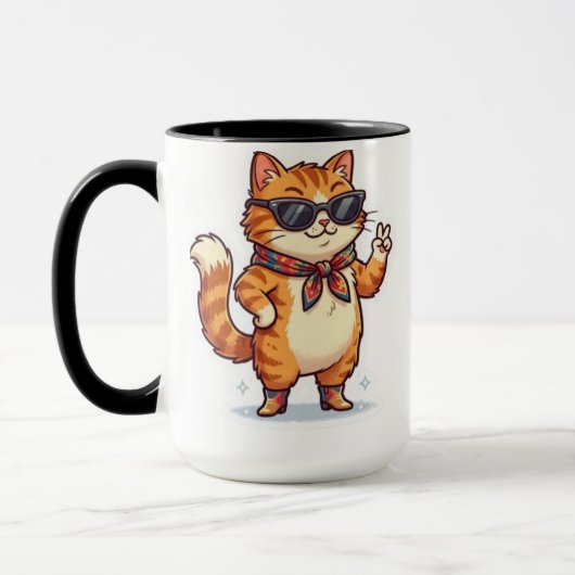 Brutale Zonnebril Kat Mokken Cute & Trendy Felin (Links)