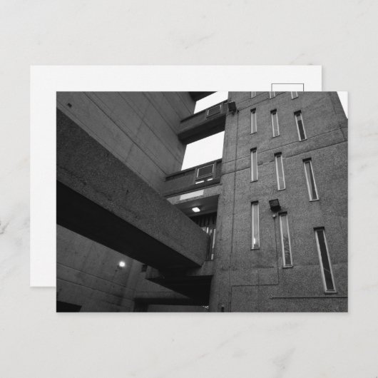 Brutalist Estate briefkaart (Voorkant / Achterkant)