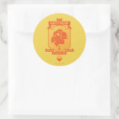 Brutalist GRYFFINDOR™ Crest Ronde Sticker (Tas)