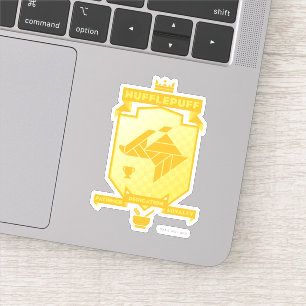 Brutalist HUFFLEPUFF™ Crest Sticker