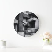 Brutalist Penthouse-ontwerp monochroom interieur Grote Klok (Huis)