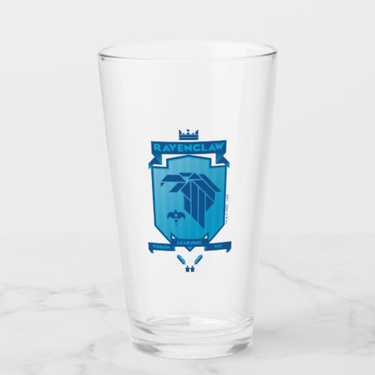 Brutalist RAVENCLAW™ Crest Glas (Voorkant)