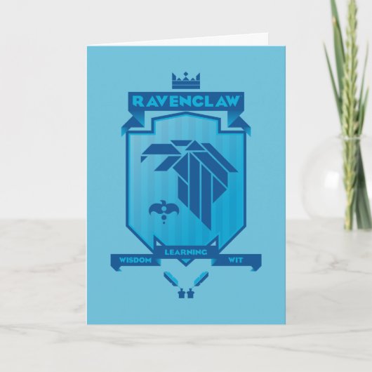 Brutalist RAVENCLAW™ Crest Kaart (Voorkant)