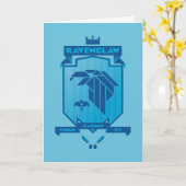 Brutalist RAVENCLAW™ Crest Kaart (Gele Bloem)