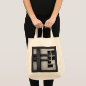 Brutalistiese Architectuur Ontwerp Fijne Kunst Cub Tote Bag (Voorkant (product))