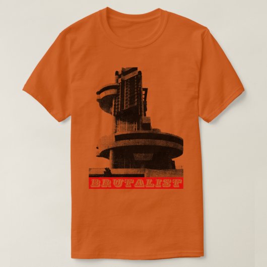 Brutalistische architectuur Brutalisme La Casa de  T-shirt (Design voorkant)