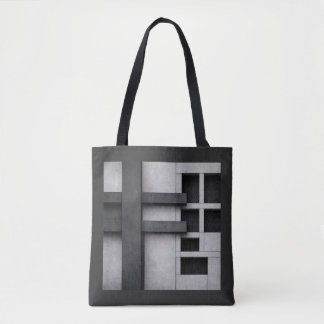 Brutalistische Architectuur Ontwerp Fijne Kunst Ku Tote Bag
