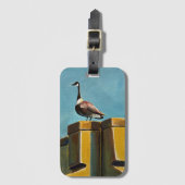 Brutalistische Ganzen Bagage Label (Voorkant (verticaal))