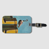 Brutalistische Ganzen Bagage Label (Voorkant (horizontaal))
