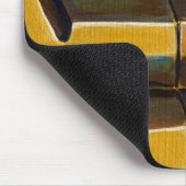 Brutalistische Ganzen Bagage Label Muismat (Hoek)