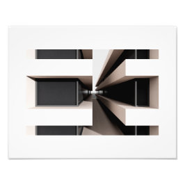 Brutalistische structuur #010 foto afdruk