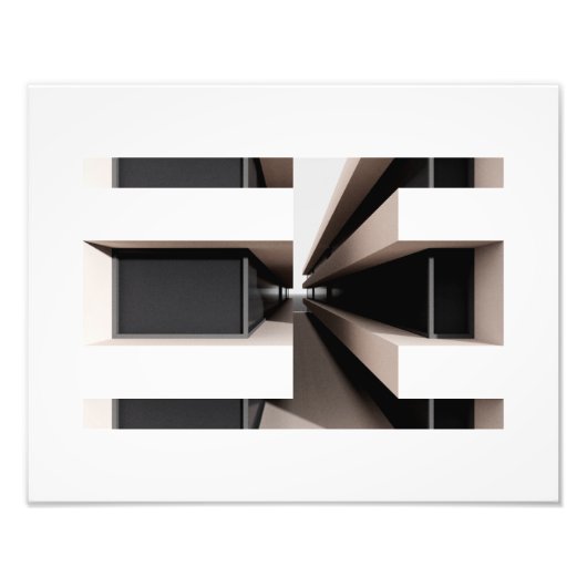 Brutalistische structuur #010 foto afdruk (Voorkant)