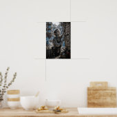 Brutaliteit / Theaterwerker / Appartementsgebouw Poster (Keuken)