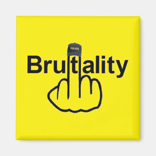 Brutaliteit van de politie van Magnet (Voorkant)