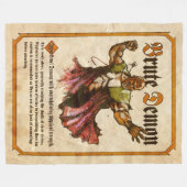 Brute Demon Fleece Deken (Voorkant (Horizontaal))