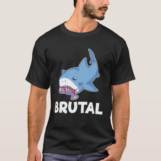 Brute haai Vist vrouwen T-shirt (Voorkant)