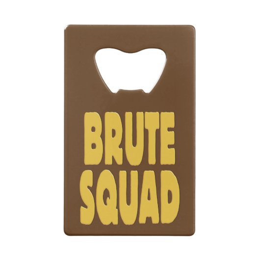 Brute Squad Creditkaart Flessenopener (Achterkant)
