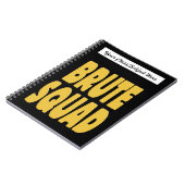 Brute Squad Notitieboek (Linkerzijde)