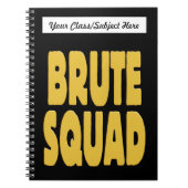 Brute Squad Notitieboek (Voorkant)