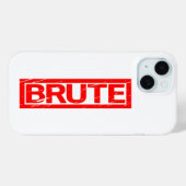 Brute Stamp Case-Mate iPhone Case (Achterkant (horizontaal))