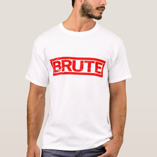 Brute Stempel T-shirt (Voorkant)