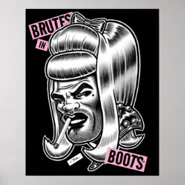 Brutes in Boots™/Rocky Stockings™/Pruik Poster