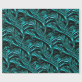 Bruto Alien Bio Sludge Cyaan-omslagpapier Cadeaupapier (Vlak)