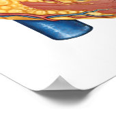 Bruto anatomie van het menselijk hart poster (Hoek)