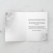 Bruto biomutant horror schedel kaart (Binnen)