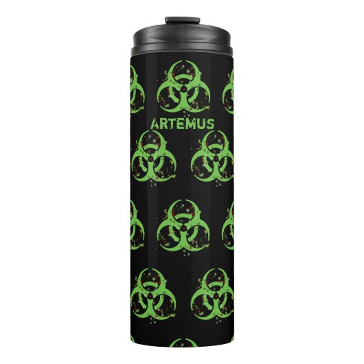 Bruto Grungy Biohazard Thermosbeker (Voorkant)