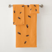 Bruto kakkerlakken Sinaasappel Halloween Bad Handdoek (Insitu)