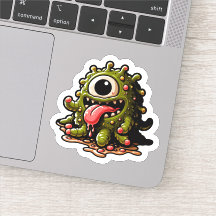 Bruto slijmerige Monster Sticker