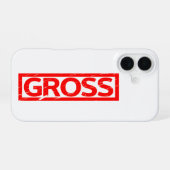 Bruto Stempel iPhone 16 Hoesje (Achterkant horizontaal)